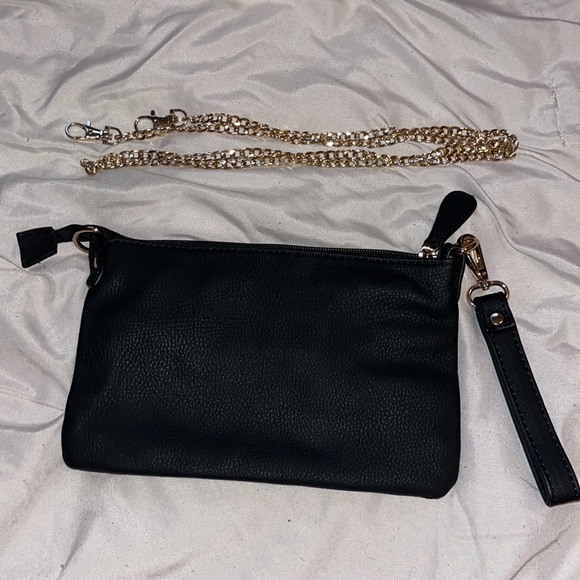 Black multi functional bag by Charming Charlie - Picture 5 of 7